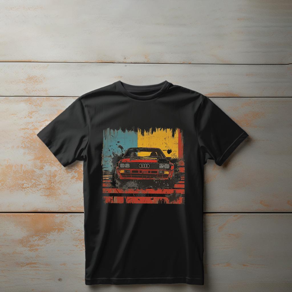 Camiseta Majica sa štampanim printom Cam 828, Dečija, Crna