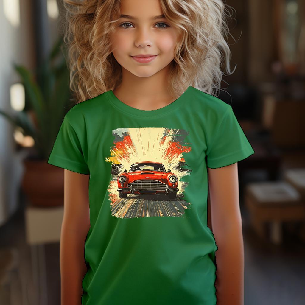 Camiseta Majica sa štampanim printom Cam 833, Dečija, Zelena