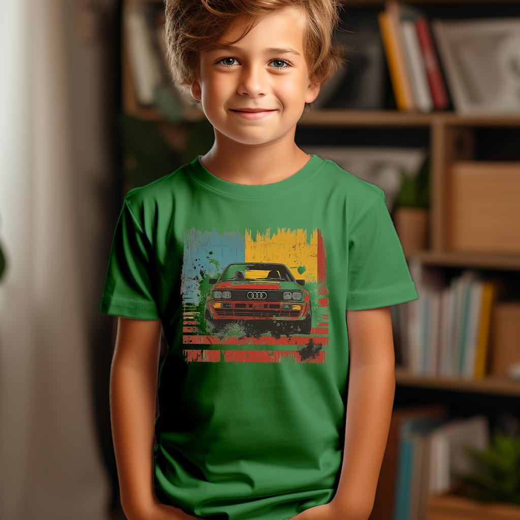 Camiseta Majica sa štampanim printom Cam 828, Dečija, Zelena