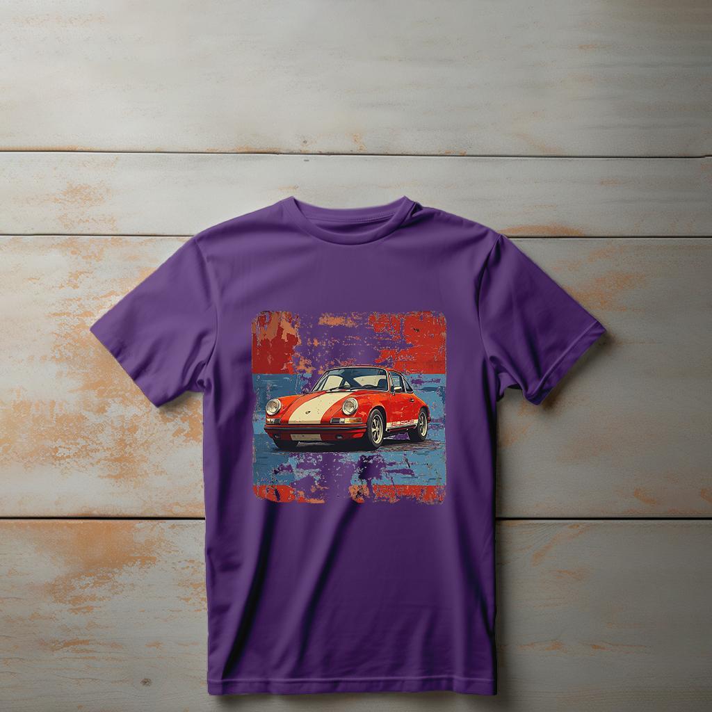 Camiseta Majica sa štampanim printom Cam 832, Dečija, Patlidžan