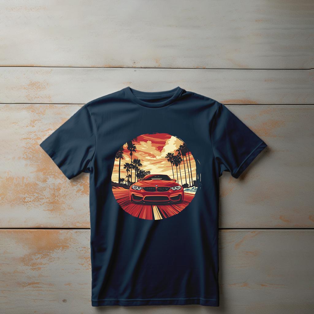 Camiseta Majica sa štampanim printom Cam 839, Dečija, Tamnoplava