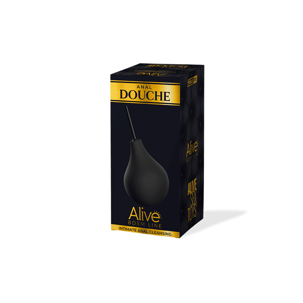 Alive Кlistir Anal Douche S, 13.5cm, Crni