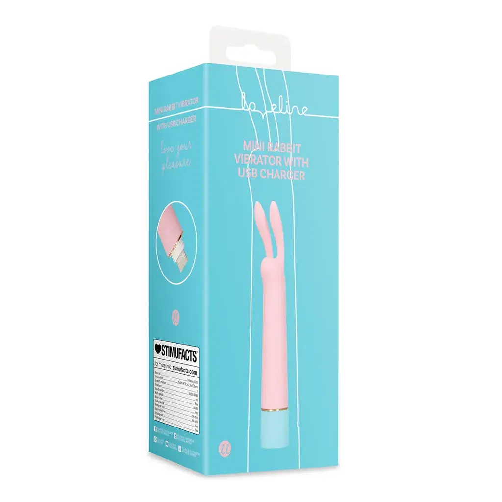 Loveline Klitoralni vibrator Cherry Chiffon, 18cm, Roze