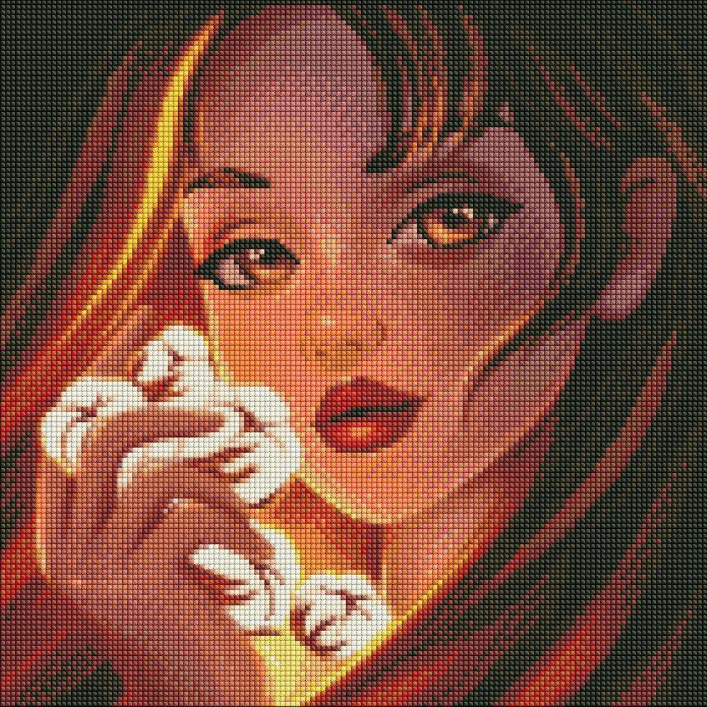 Ideyka Dijamantski mozaik Čarobni pamuk, 40cm x 40cm