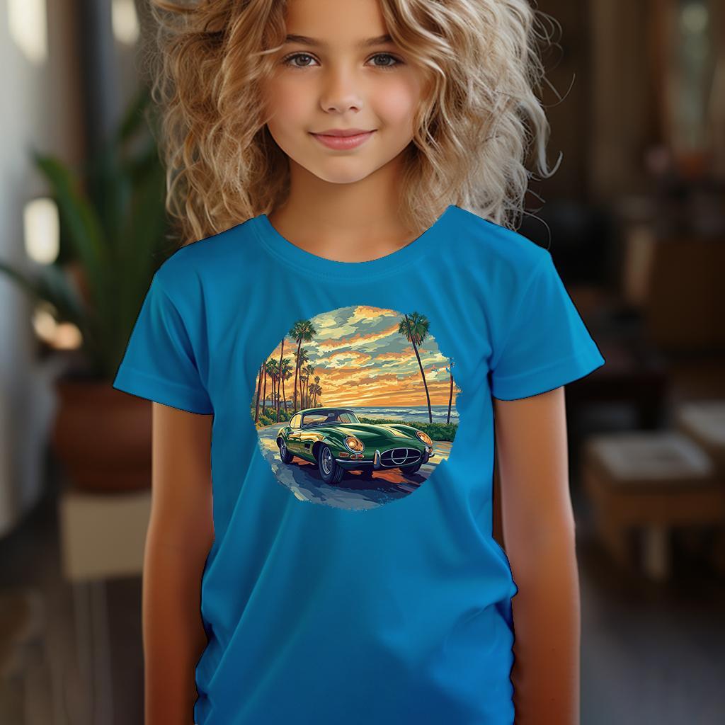 Camiseta Majica sa štampanim printom Cam 835, Dečija, Akva