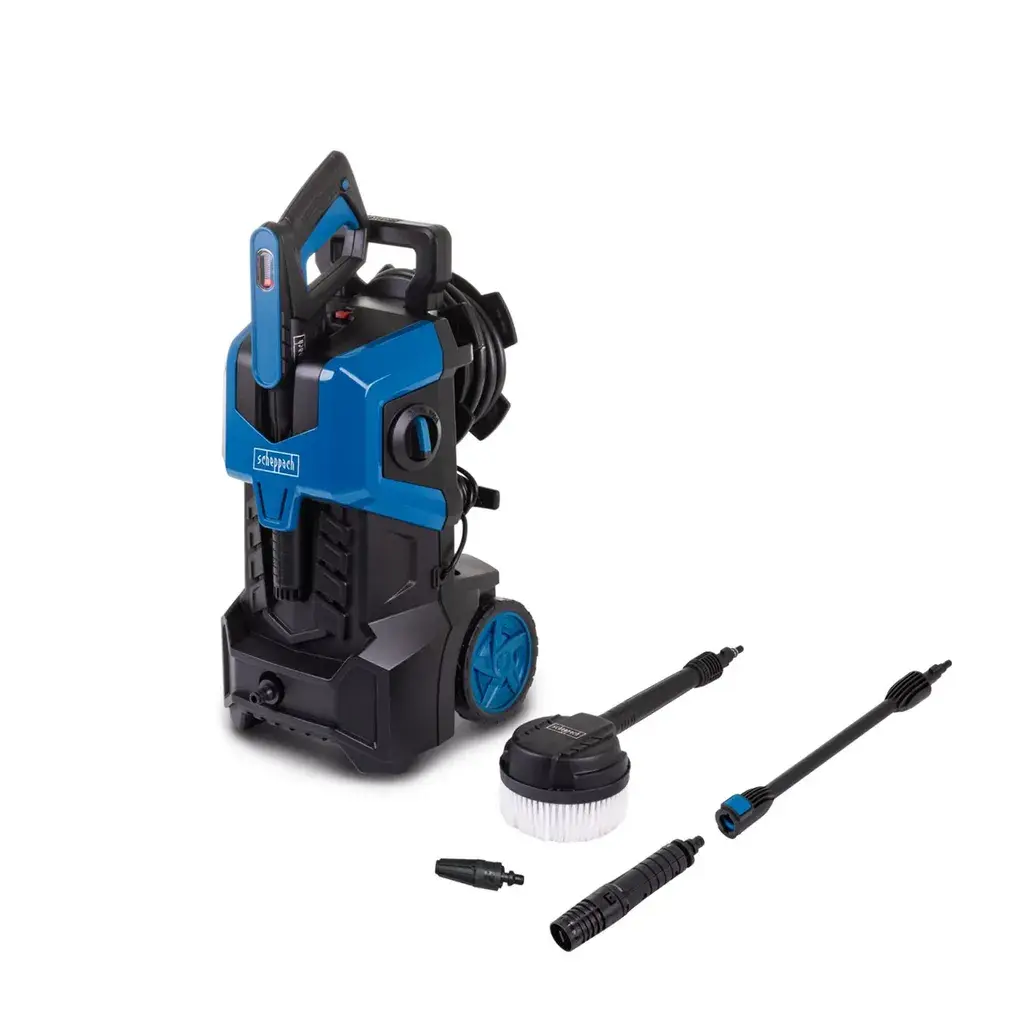 Scheppach Perač visokim pritiskom HCE3000, 180 bar, Plavi
