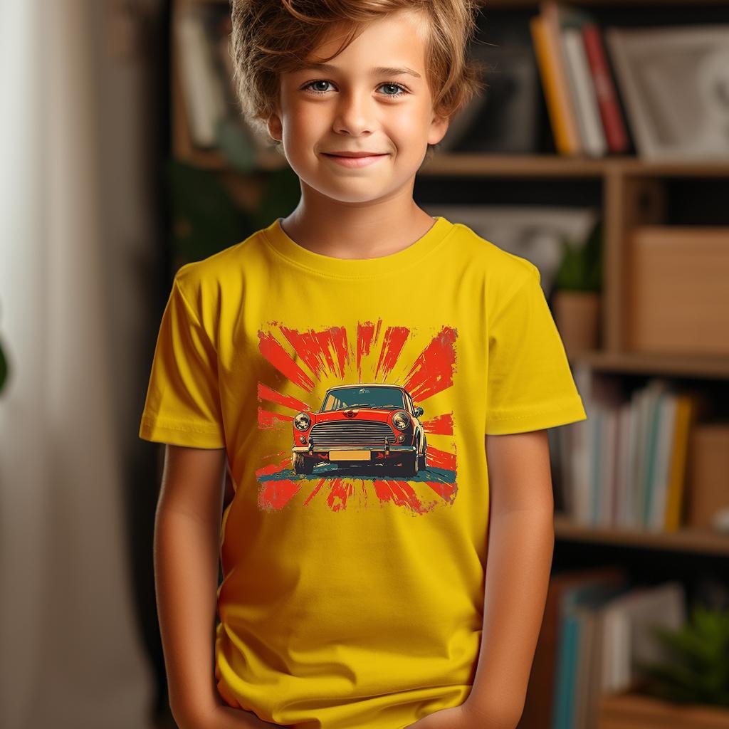 Camiseta Majica sa štampanim printom Cam 831, Dečija, Zlatne boje