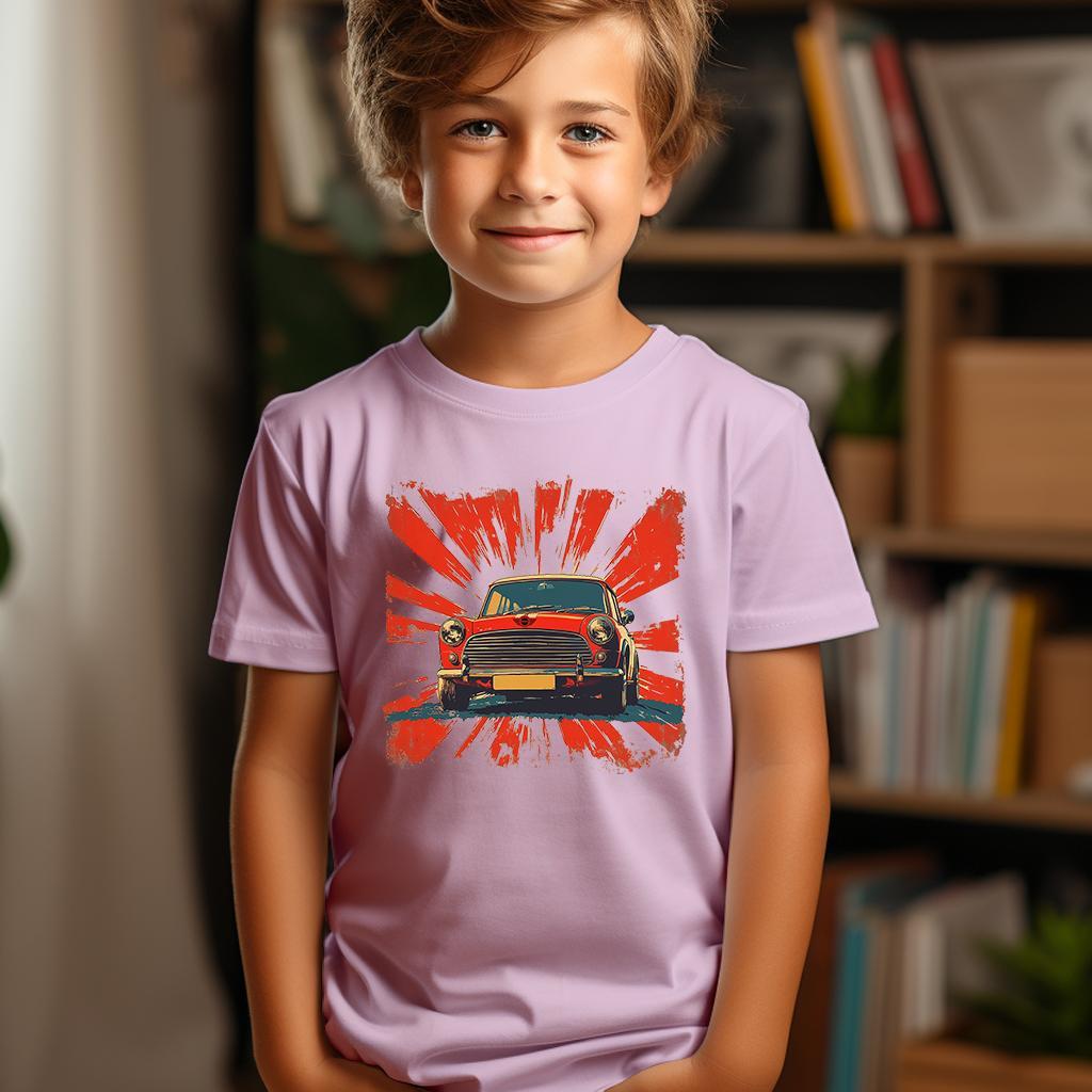 Camiseta Majica sa štampanim printom Cam 831, Dečija, Svetloroze