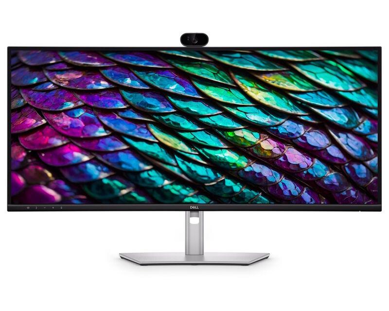 Dell Monitor P3426WEB, 34", WQHD, IPS, 100Hz, USB-C, Video konferencijski, Zakrivljeni