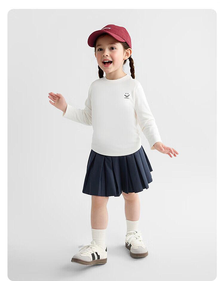 Balabala Dečija majica dugih rukava, Bela