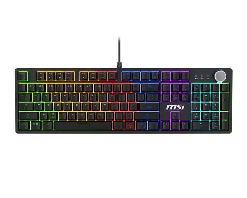 MSI Žična tastatura FORGE GK320, Red Switch, US, Crna