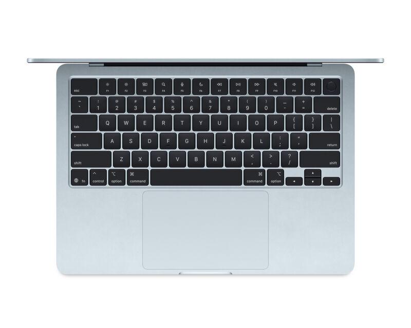 Apple Laptop MacBook Air 13.6, M5, 16GB, 512GB SSD, Sky Blue, (MDHH4)