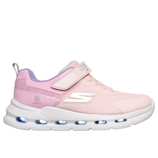 Skechers Patike za devojčice Glide-step lights GP, Svetloroze