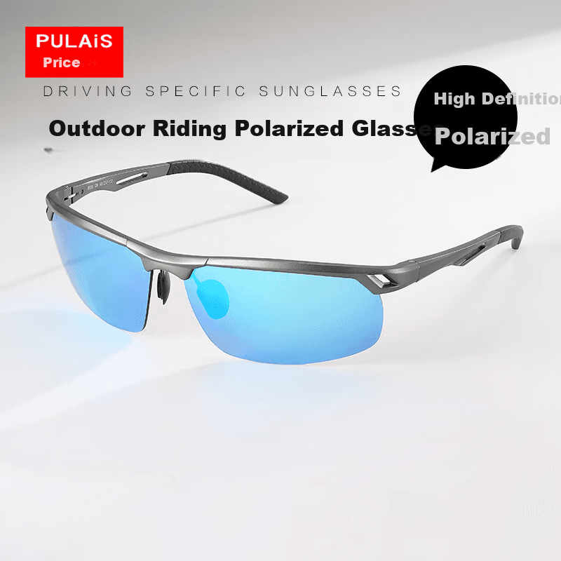 Pulais Unisex naočare za sunce, Srebrne
