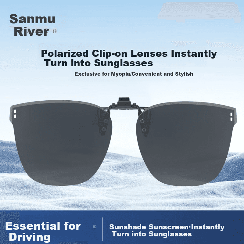 Sanmuchuan Unisex naočare za sunce, Crne