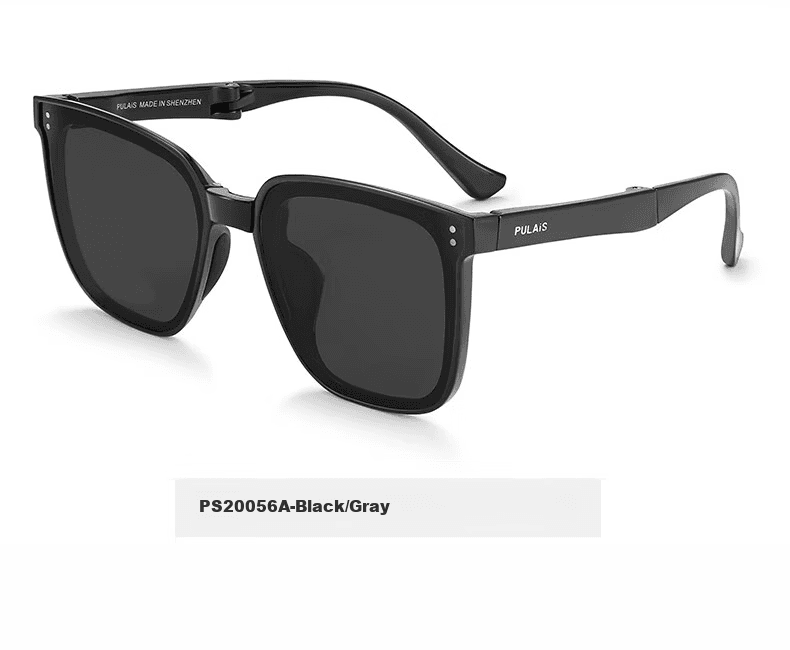 Pulais Unisex naočare za sunce, Crne