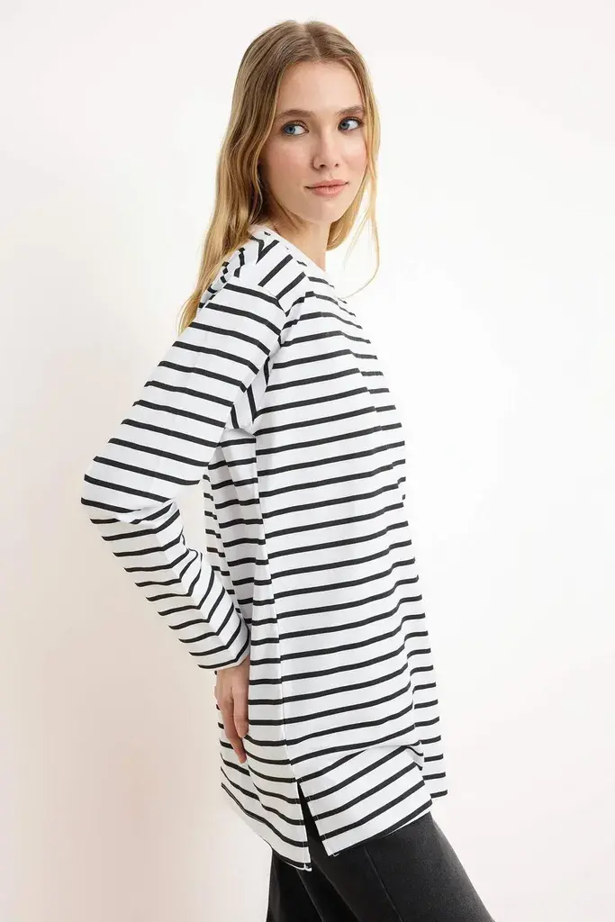 Trendyol Modest Ženska bluza Tctaw22Uk0240, Crna