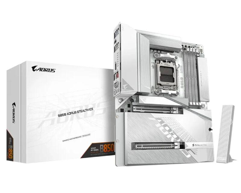 Gigabyte Matična ploča B850 A Stealth ICE, Rev. 1.0
