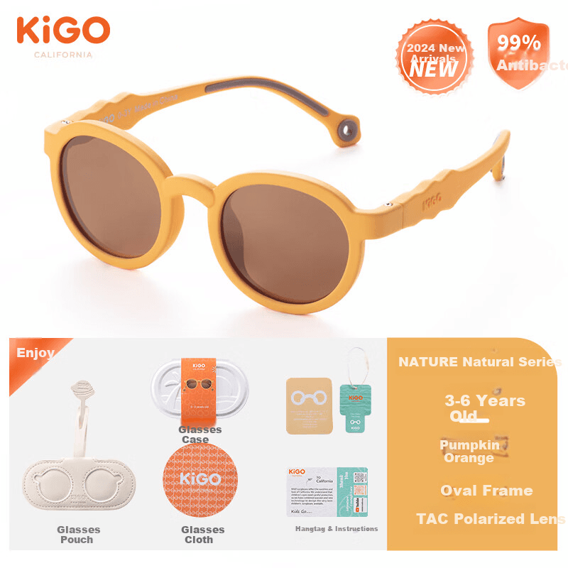 Kigo Unisex naočare za sunce, Narandžaste