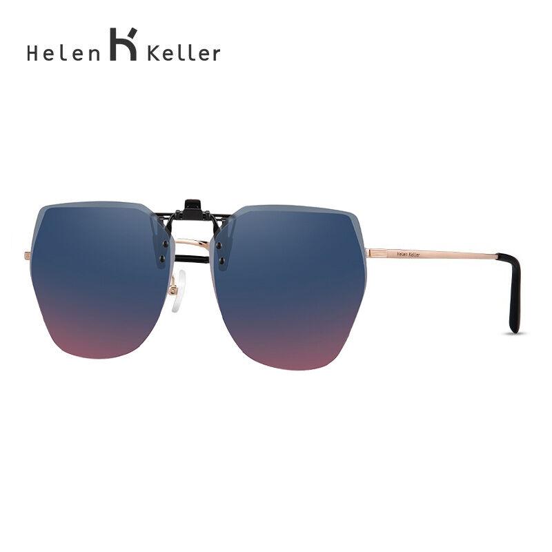 Helen Keller Unisex naočare za sunce, Zlatno-ljubičaste