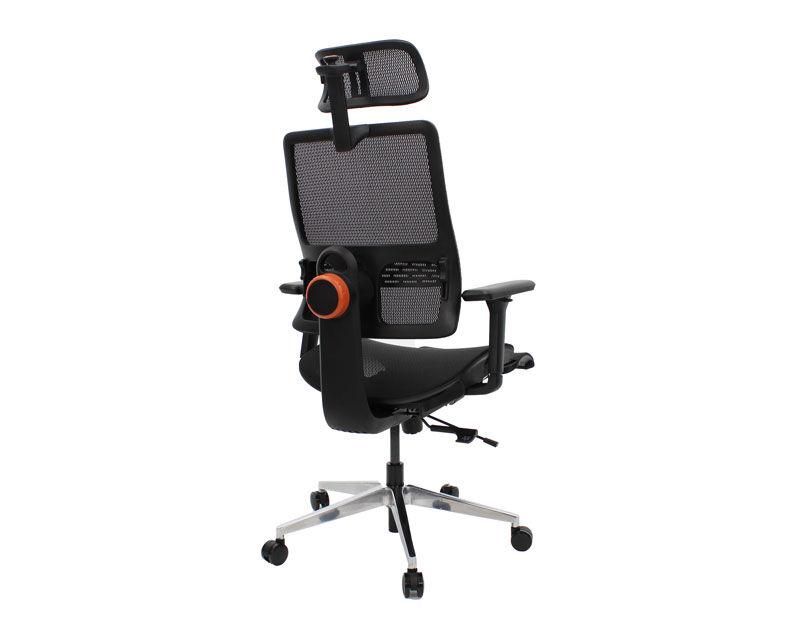Ergo Master Stolica Ergonomska MG-500B, 158kg, Crna