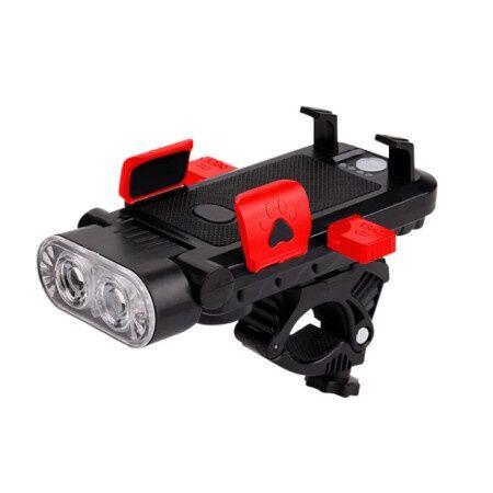 Yiwu Punjiva LED lampa za bicikl sa sirenom i nosačem YW17417-464