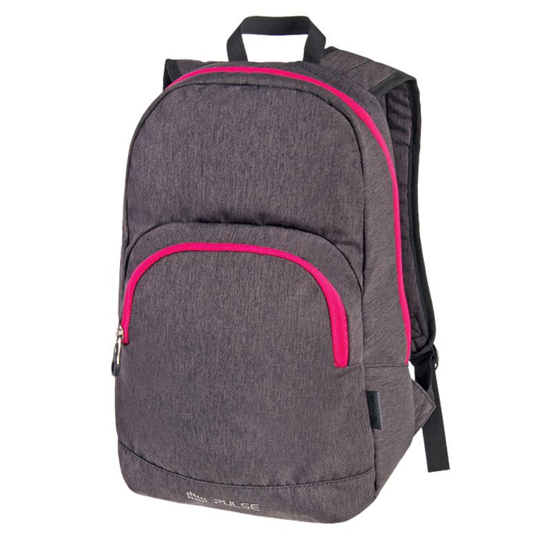 Pulse Školski ranac za devojčice Solo Gray Pink, 44 x 29 x 18 cm, Sivo-roze