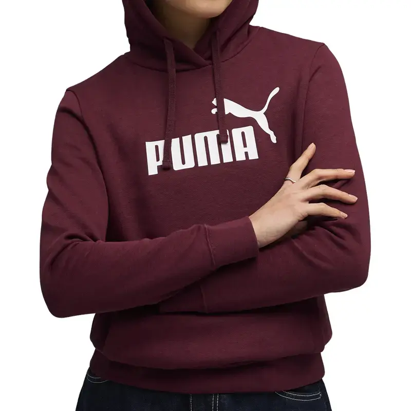 Puma Ženski duks sa kapuljačom ESS NO. 1 Logo HoodieFL (S), Bordo