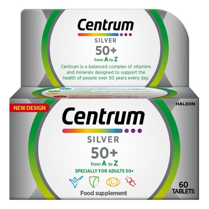 Centrum silver 50+ tablete, 60 tableta