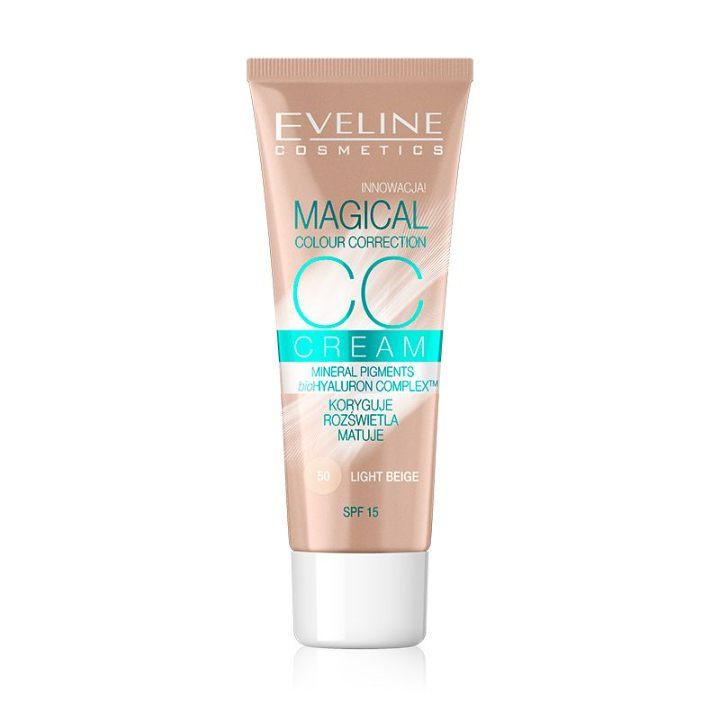 Eveline Cosmetics Cc krema spf15+ br 53, 30ml, Beige