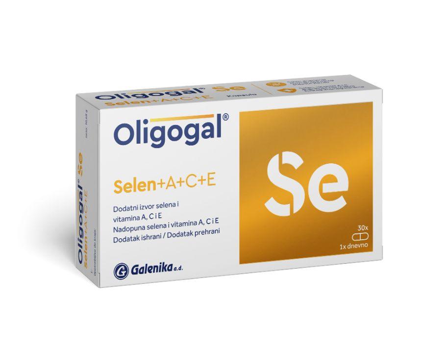 GALENIKA Oligogal-SE kapsule, 0.1mg, 30 kapsula