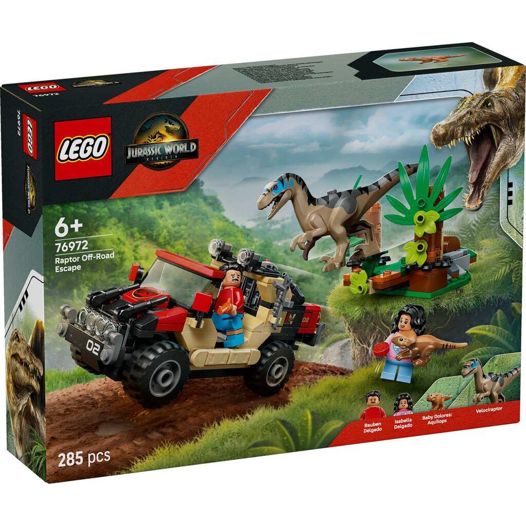 Igračke Lego kockice Svet iz јure Raptor bekstvo van puta 6+