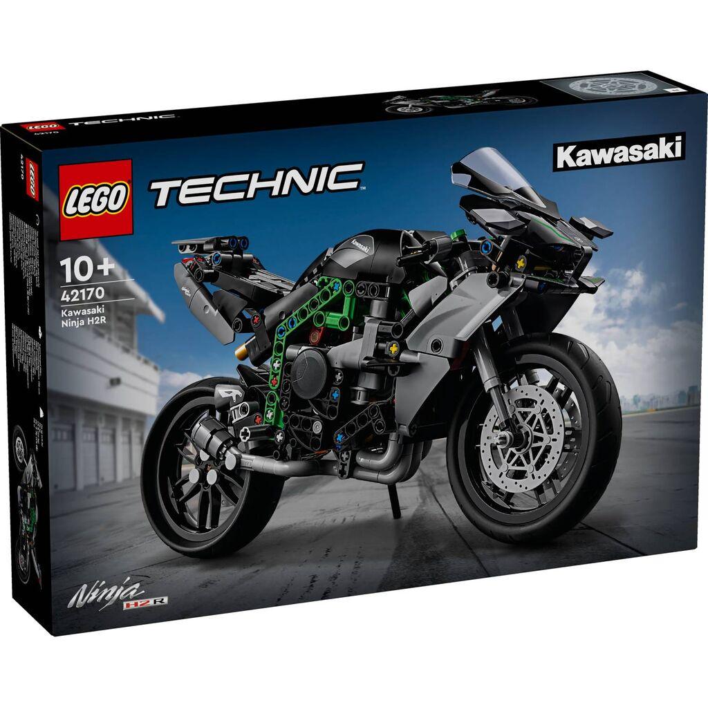 Lego Brick Toi Technic Motocikl Kavasaki Ninja H2R 10+, crna
