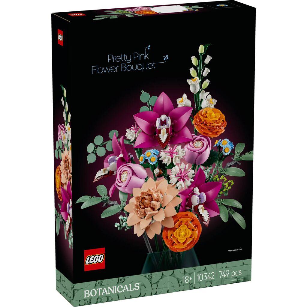 LEGO Botanical Lepi buket ružičastog cveća 10342