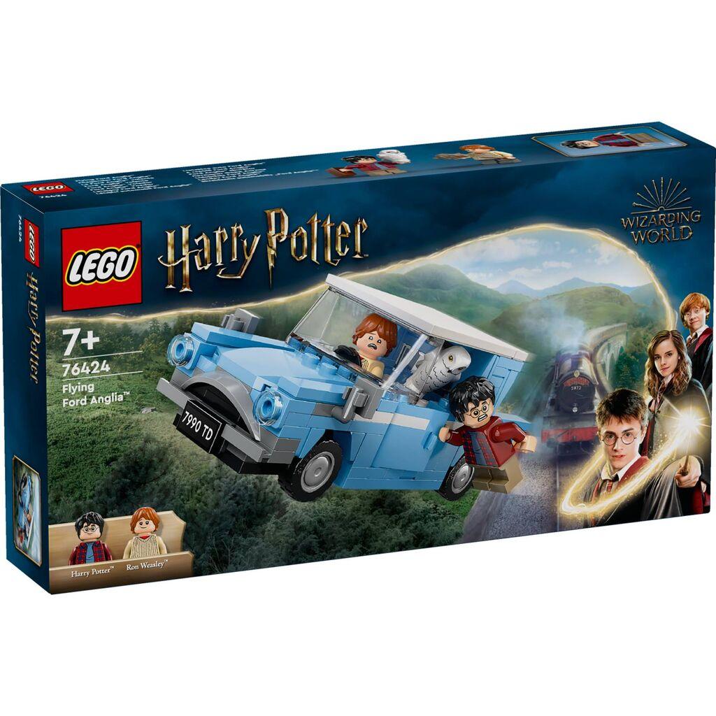 Lego igračke kocke Harri Potter Fliing Ford Anglia 7+, plava