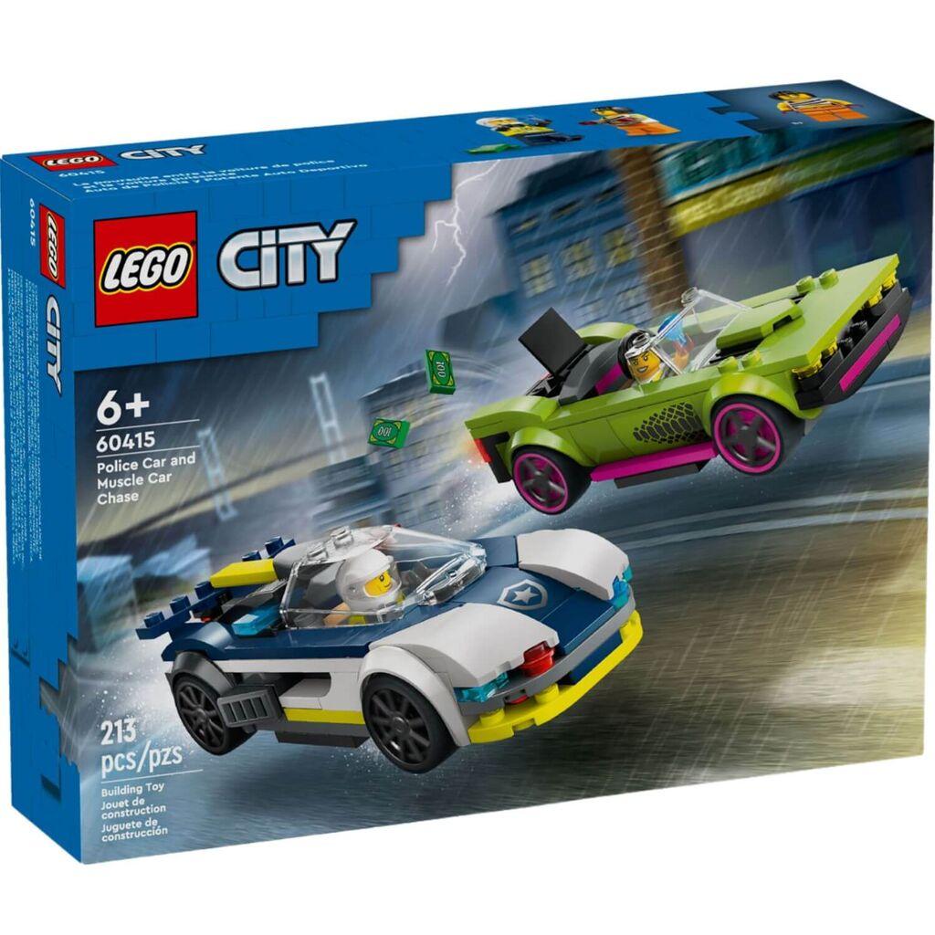 LEGO City Jurnjava policijskog automobila i masel kara 60415