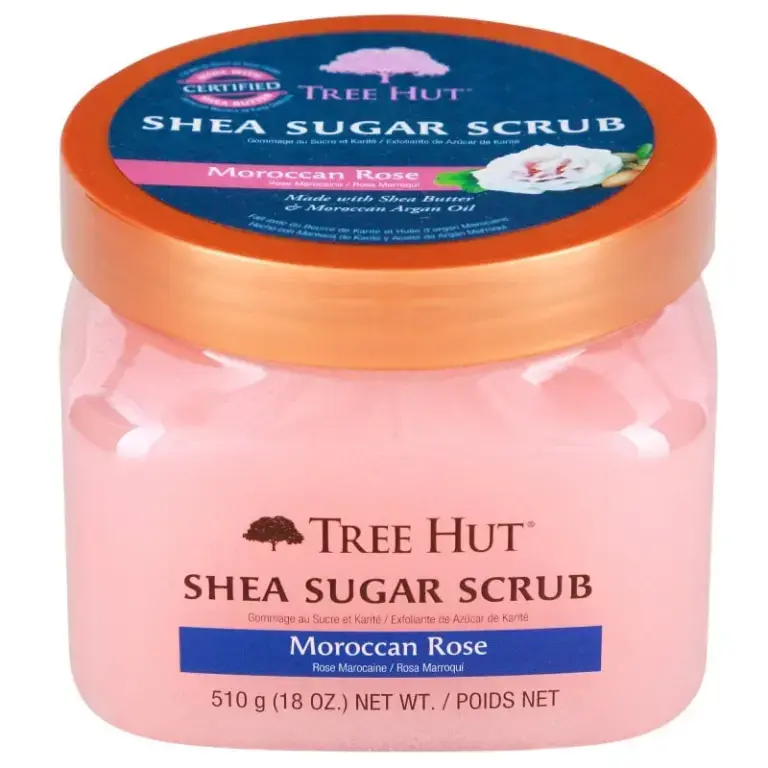 Tree Hut Šećerni piling za telo Moroccan Rose, 510 g