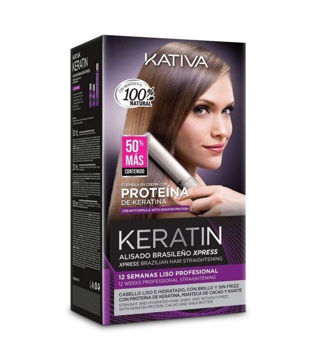 Kativa Keratinski tretman za ispravljanje kose peglom Xpress