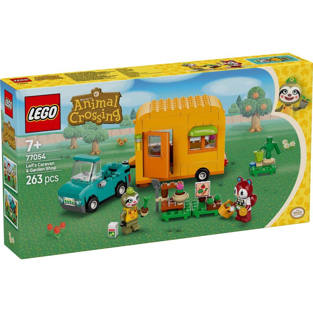 LEGO Animal Crossing Leif sa kamp-prikolicom i baštenskom radnjom 77054