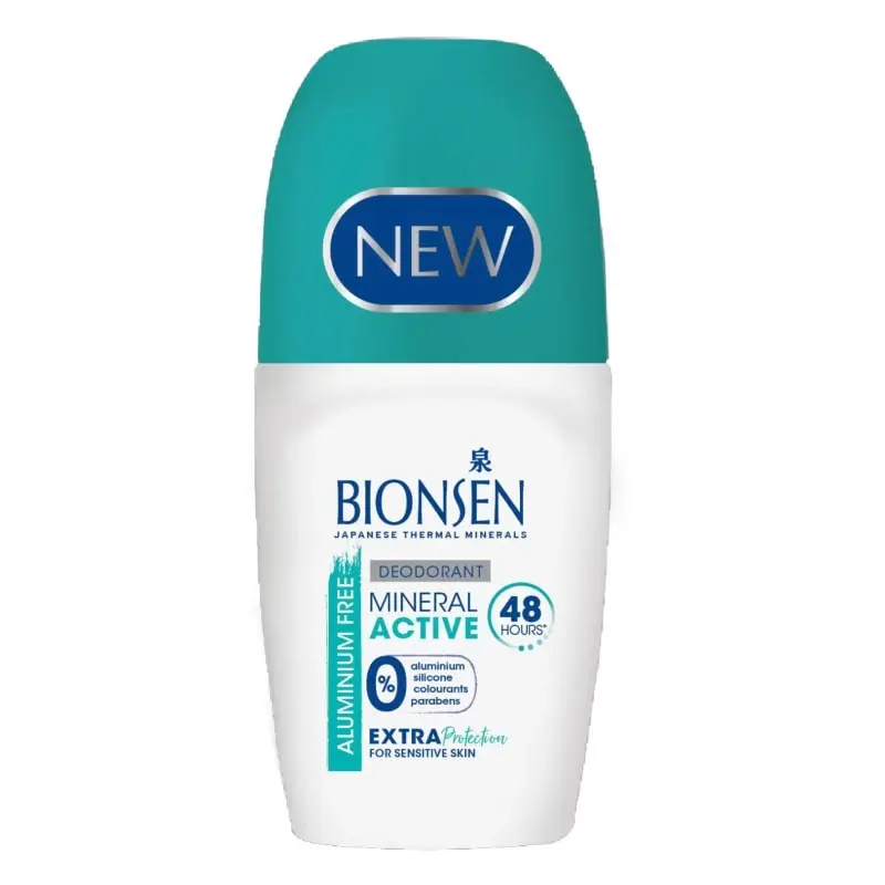 Bionsen Mineralni roll-on dezodorans Mineral Activ, 50 ml