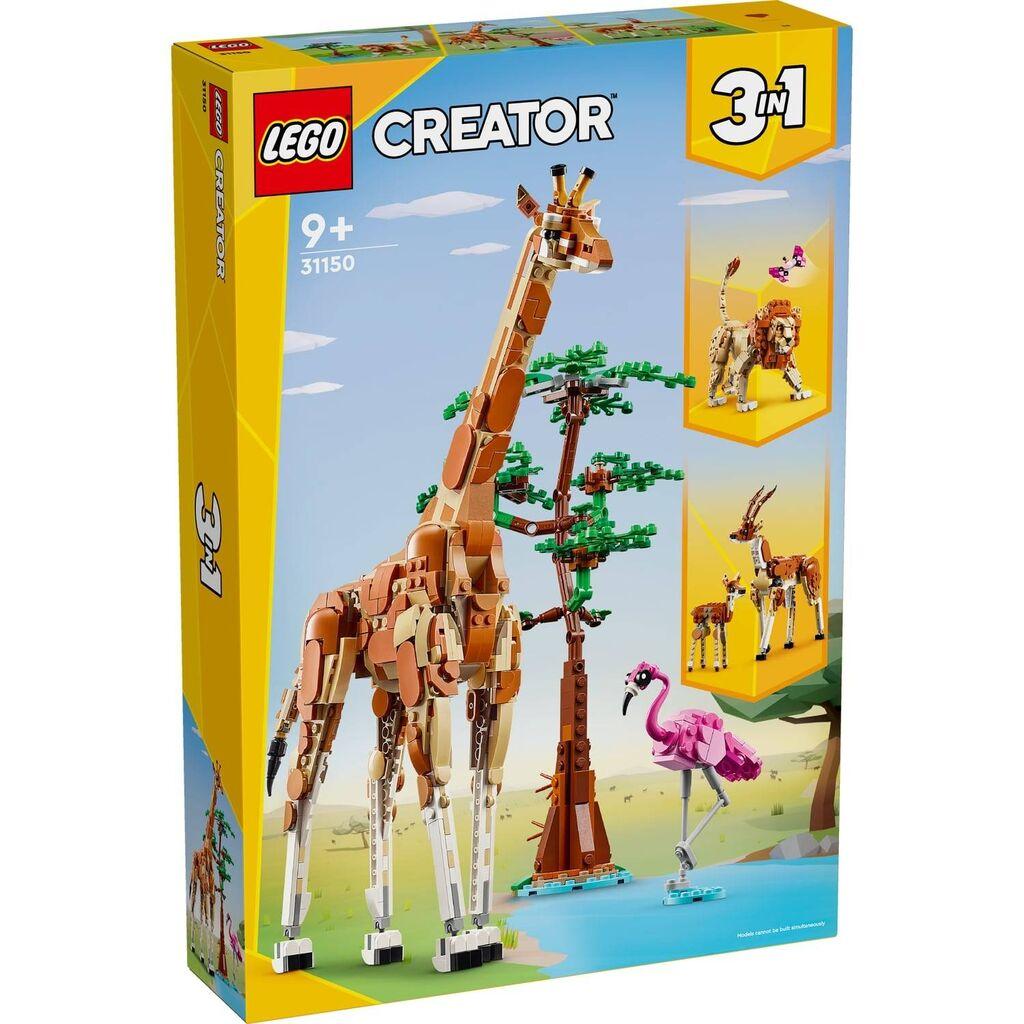 LEGO Creator 3in1 Divlje safari životinje 31150