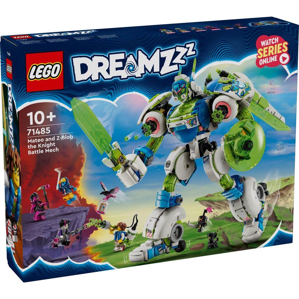 LEGO igračke Lego kockice DREAMZzz Mateo i Z-blob, vitez, borbeni robot 10+