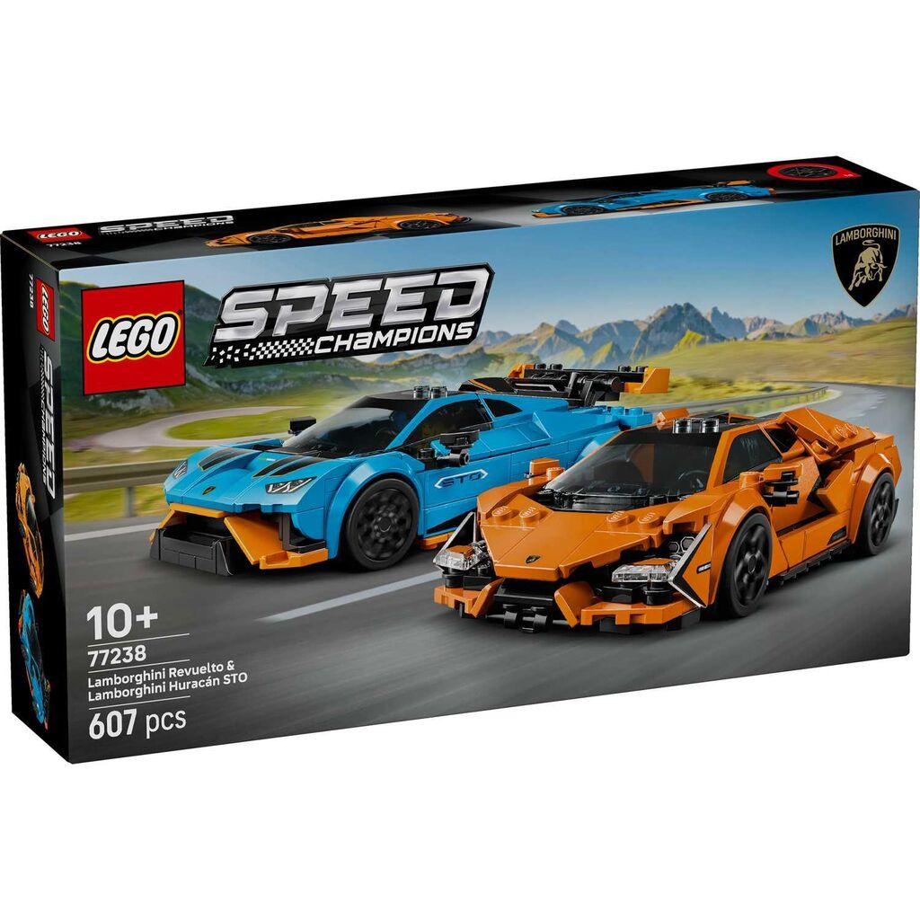 Lego igračke Lamborghini Revuelto i Huracan STO