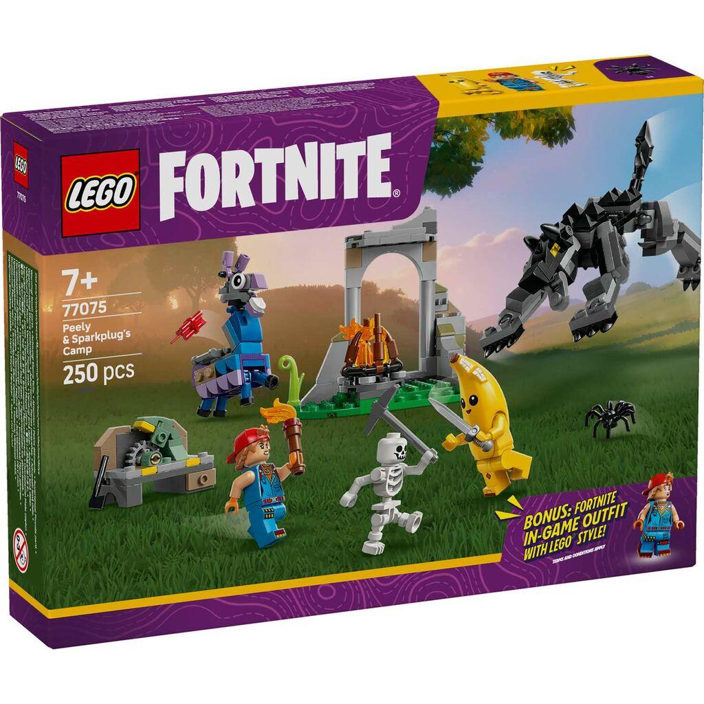 LEGO Fortnite Pilijev i Sparkplagov kamp 77075