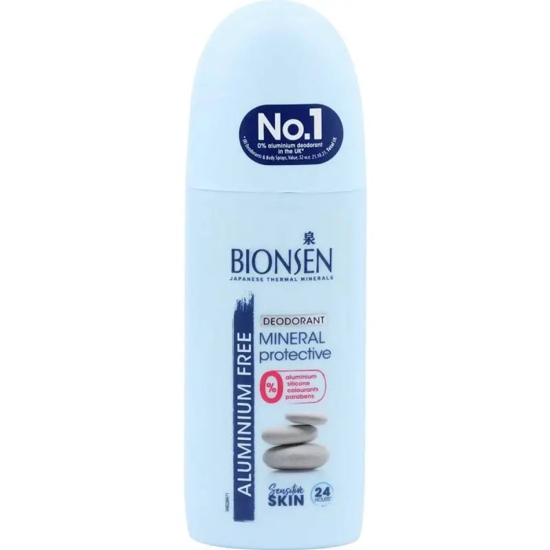 Bionsen Mineralni sprej dezodorans bez aluminijuma Protective, 100 ml