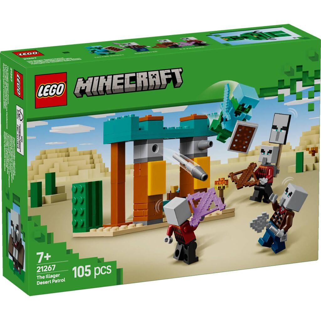 LEGO Minecraft Iladžerska pustinjska patrola 21267