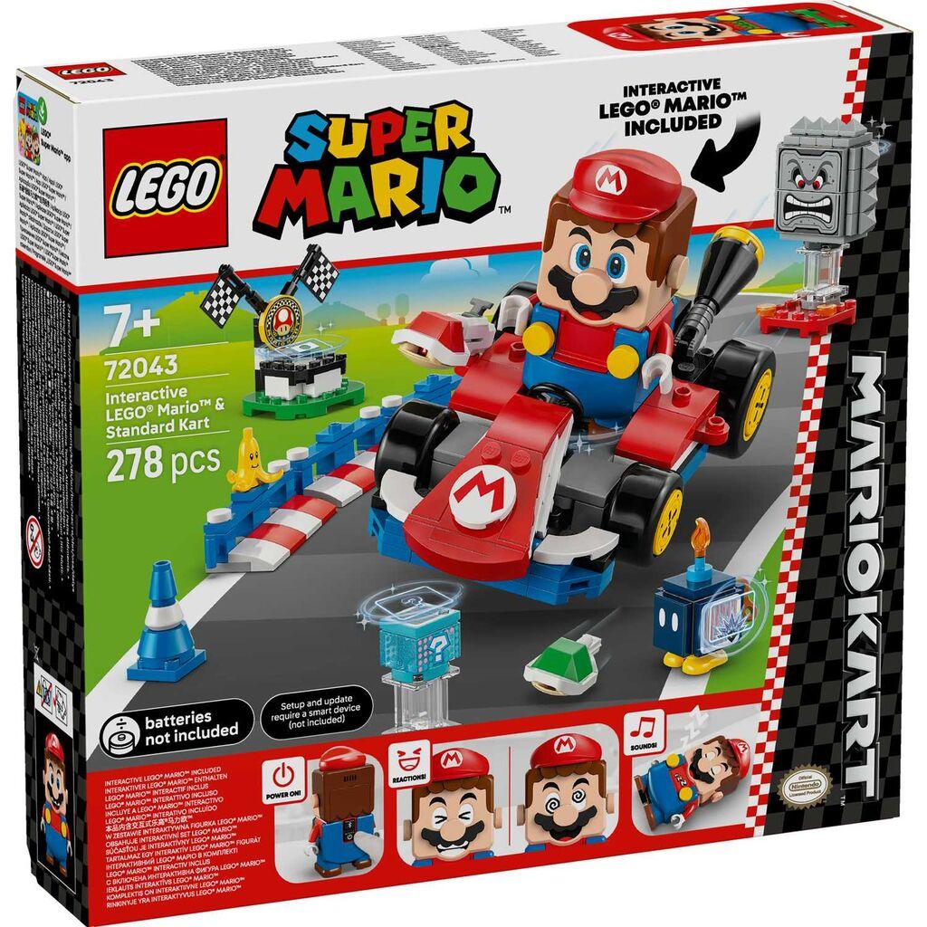 LEGO Super Mario Mario kart Lego i standardni karting 72043