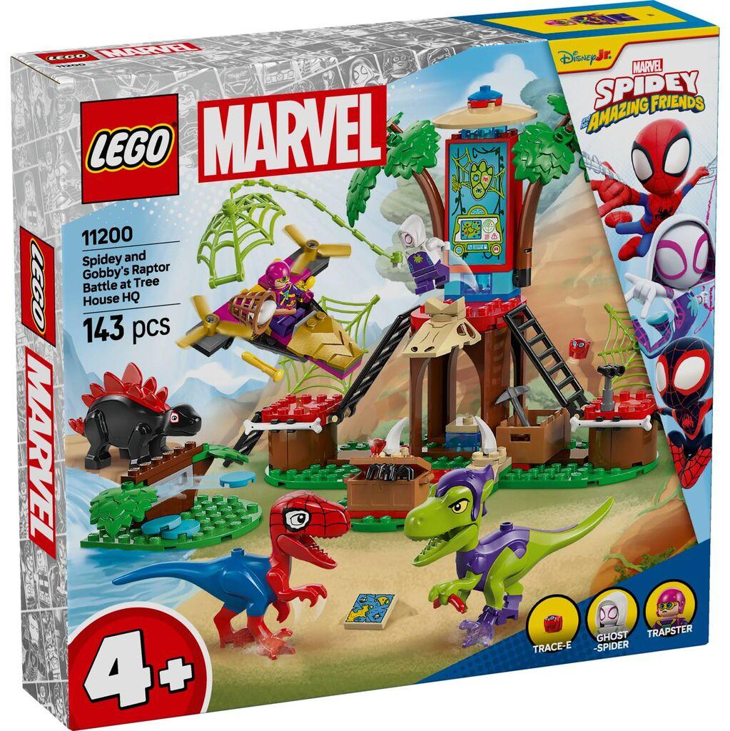 LEGO Marvel Bitka Spajdija i Gobi-Raptora kod štaba na drvetu 11200