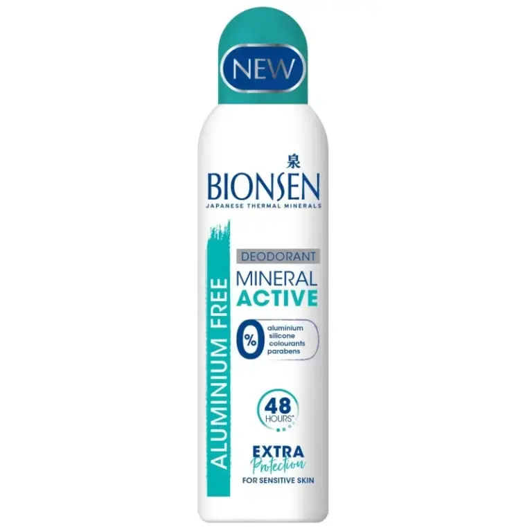Bionsen Mineralni dezodorans u spreju Mineral Activ, 150 ml
