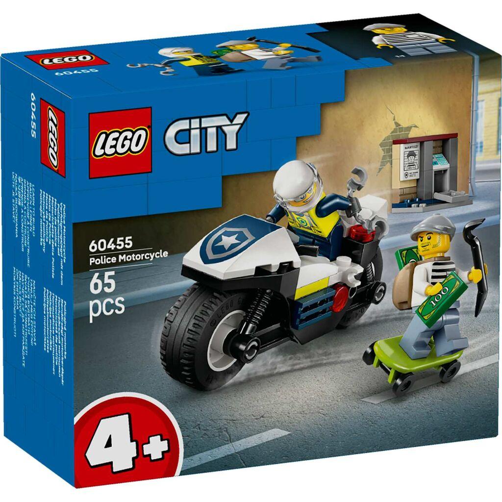 LEGO City Potera policijskim motociklom 60455